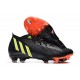 Neuf adidas Predator Edge.1 FG Noir Jaune Rouge