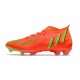 Neuf adidas Predator Edge.1 FG Rouge Solaire Vert Solaire Equipe Noir