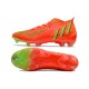 Neuf adidas Predator Edge.1 FG Rouge Solaire Vert Solaire Equipe Noir