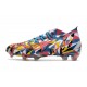 adidas Predator Edge.1 FG Geometric Bleu Equipe Jaune Rouge Solaire