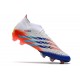 Neuf adidas Predator Edge.1 FG Blanc Jaune Solaire Bleu Power