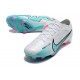 Nike Air Zoom Mercurial Vapor 15 Elite FG Blanc Bleu