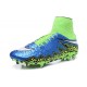 Nouveau Cramons Nike HyperVenom Phantom 2 FG Bleu Lagon Blanc Volt Noir