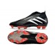 adidas Predator Edge+ FG Crampons Noir Blanc Rouge