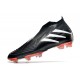 adidas Predator Edge+ FG Crampons Noir Blanc Rouge