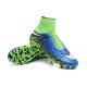 Nouveau Cramons Nike HyperVenom Phantom 2 FG Bleu Lagon Blanc Volt Noir