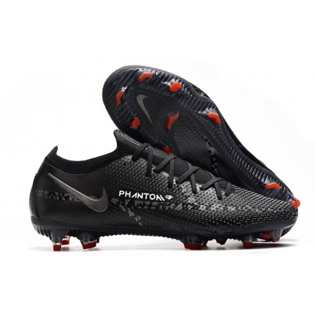 Nike Phantom GT2 Elite FG Noir Gris Fumé Summit Blanc