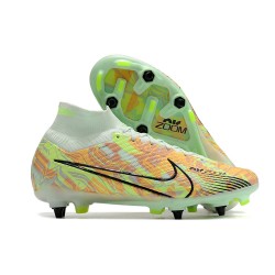 Nike Zoom Mercurial Superfly 9 Elite SG Bonded - Vert Bleu Orange