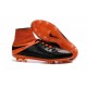 Hommes Chaussures Nike HyperVenom Phantom 2 FG Cuir FG Noir Orange Total