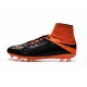 Hommes Chaussures Nike HyperVenom Phantom 2 FG Cuir FG Noir Orange Total