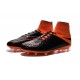 Hommes Chaussures Nike HyperVenom Phantom 2 FG Cuir FG Noir Orange Total