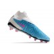 Nike Phantom GX Elite DF FG Bleu Baltique Rose Blanc Bleu Laser