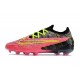 Nike Gripknit Phantom Gx Elite Fg Rose Noir Jaune