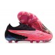 Nike Gripknit Phantom Gx Elite Fg Rose Noir Blanc