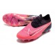 Nike Gripknit Phantom Gx Elite Fg Rose Noir Blanc