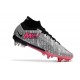 Nike Zoom Mercurial Superfly 9 Elite XXV SG Argent Métallique Hyper Rose Noir