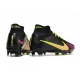 Nike Air Zoom Mercurial Superfly IX Elite FG Noir Rose Jaune