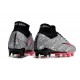 Nike Air Zoom Mercurial Superfly IX Elite XXV FG Argent Métallique Hyper Rose Noir