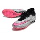 Nike Air Zoom Mercurial Superfly IX Elite XXV FG Argent Métallique Hyper Rose Noir