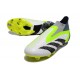 Chaussure adidas Predator Accuracy + FG Blanc Noir Vert