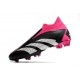 Chaussure adidas Predator Accuracy + FG Noir Blanc Rose Equipe Choc