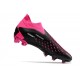 Chaussure adidas Predator Accuracy + FG Noir Blanc Rose Equipe Choc