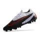 Nike Gripknit Phantom Gx Elite Fg Noir Gris Rouge