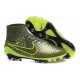 2015 Chaussures Football Magista Obra FG Pas Cher Power Clash Noir Vert