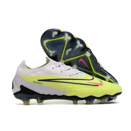 Chaussure Nike Phantom Gx Elite Fg Volt Très Pâle Gridiron Raisin Très Pâle