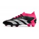 adidas Predator Accuracy.1 FG Noir Blanc Rose Equipe Choc