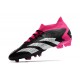 adidas Predator Accuracy.1 FG Noir Blanc Rose Equipe Choc