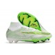 Nike Air Zoom Mercurial Superfly IX Elite FG Blanc Vert