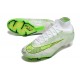 Nike Air Zoom Mercurial Superfly IX Elite FG Blanc Vert