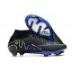 Nike Air Zoom Mercurial Superfly 9 Elite FG Noir Chrome Hyper Royal