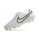 Nike Tiempo Legend IX Elite FG Nouvelles Blanc Noir