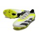 adidas Predator Accuracy.1 Low FG Blanc Noir Citron Lucide