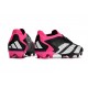 adidas Predator Accuracy.1 Low FG Noir Blanc Rose Equipe Choc