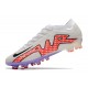 Nike Zoom Mercurial Vapor 15 Elite AG Blanc Noir Rouge