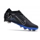 Nike Zoom Mercurial Vapor 15 Elite AG Noir Chrome Hyper Royal