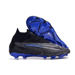 Nike Phantom GX Elite DF FG Noir Chrome Hyper Royal