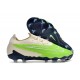 Chaussure Nike Phantom Gx Elite Fg Vert Blanc