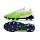 Chaussure Nike Phantom Gx Elite Fg Vert Blanc