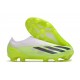 Adidas X Crazyfast.1 Sans Lacets Fg Crazyrush - Blanc Noir Lucid Lemon