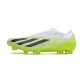 Adidas X Crazyfast.1 Sans Lacets Fg Crazyrush - Blanc Noir Lucid Lemon