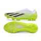 Adidas X Crazyfast.1 Sans Lacets Fg Crazyrush - Blanc Noir Lucid Lemon