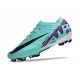 Nike Air Zoom Mercurial Vapor 15 Elite FG Cyan Violet Noir