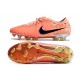 Chaussure Nike Tiempo Legend 10 Elite FG NU Goyave Givré Noir Orange Total