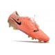Chaussure Nike Tiempo Legend 10 Elite FG NU Goyave Givré Noir Orange Total