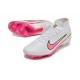 Nike Air Zoom Mercurial Superfly 9 Elite FG Blanc Rose