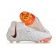 Nike Phantom Luna Elite FG Blanc Noir Orange Total